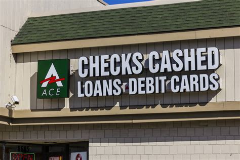 is a leading financial services provider, specializing in short-term consumer loans, check cashing, bill pay, and prepaid debit card services. . Ace cash express check cashing fees